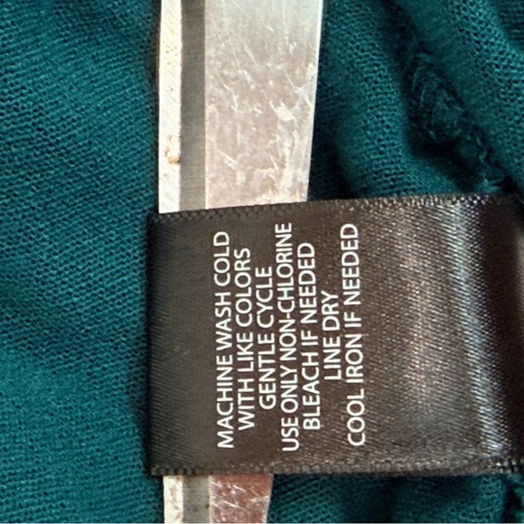 Torrid Teal Knot Front Baby doll Mini Dress Balloon Sleeve Size 2 - Picture 5 of 6